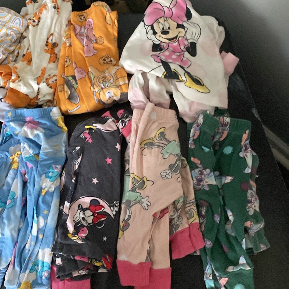 Colorful Cartoon Character Pajama Set - Picture 3 of 3